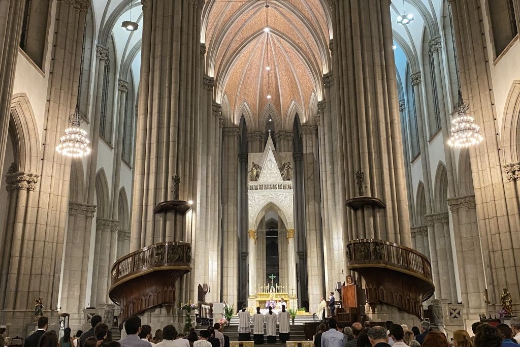Interior da Catedral da Sé de São Paulo